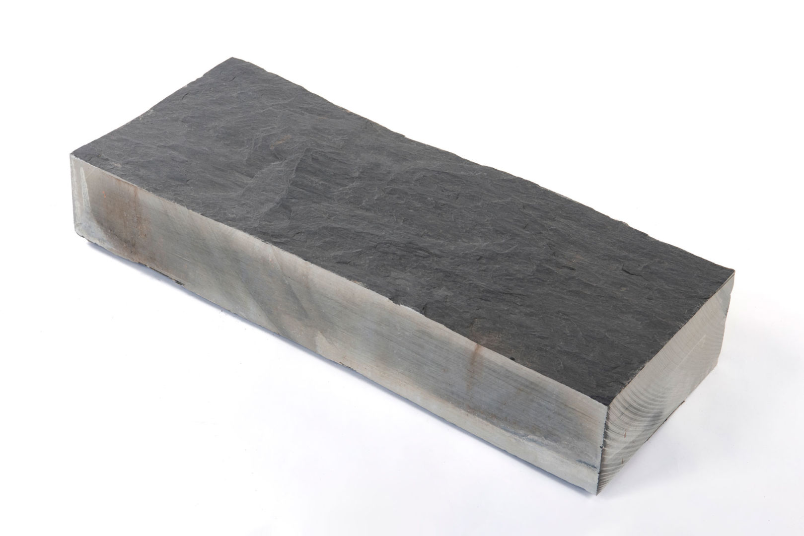 Bloc Marche Ardoise 3 faces clivées 3 faces sciées 100x35x15